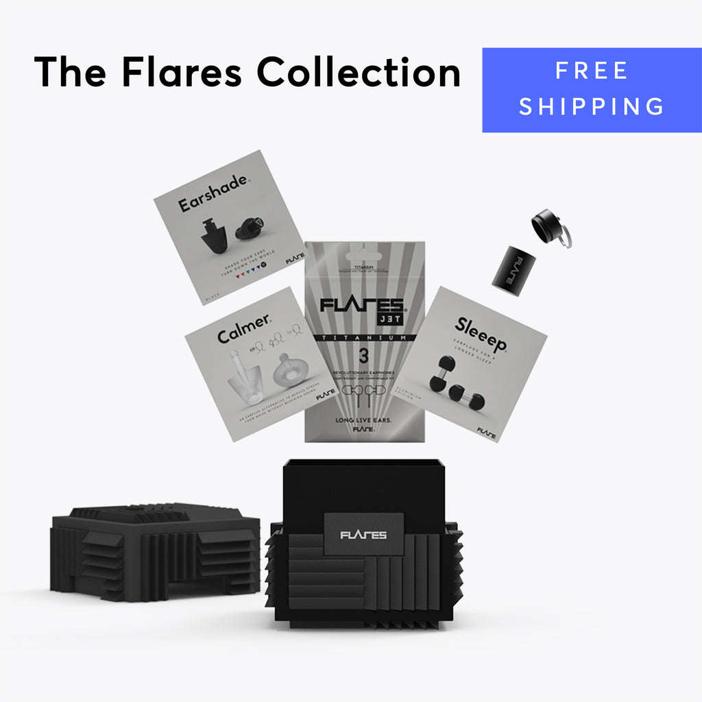 Flare Audio SLEEEP® PRO earplugs (Titanium)