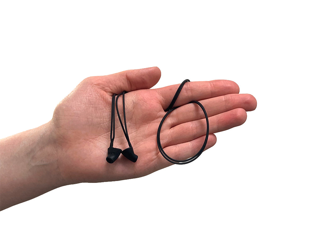 New ‘Calmer® Secure’ prevents wandering earbuds!